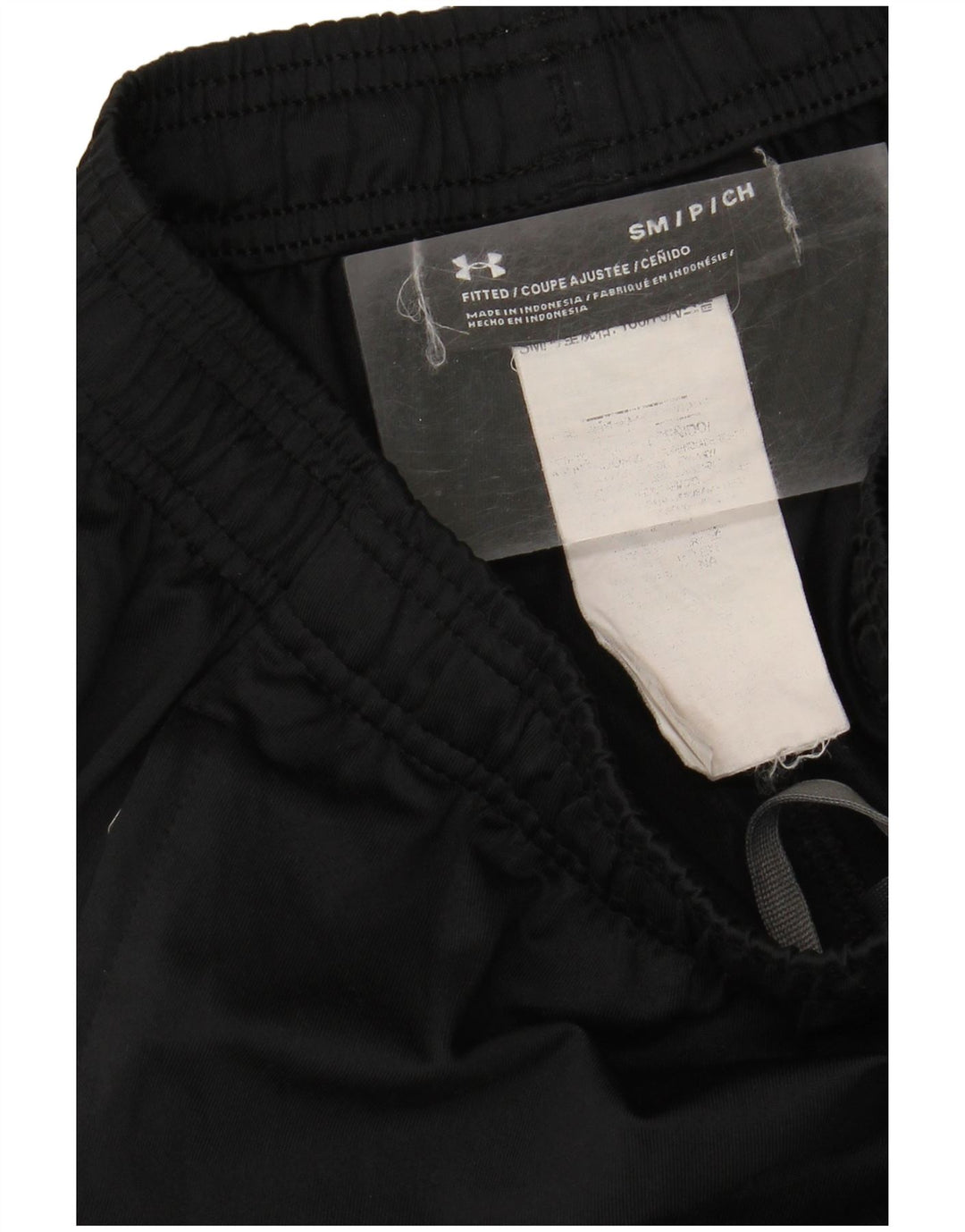 Calça de treino masculina UNDER ARMOUR pequena preta