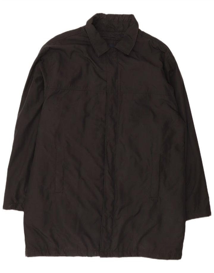 Sobretudo masculino Ben Sherman UK 44 2XL poliéster preto