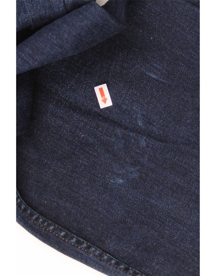 Wrangler Masculino Texas Stretch Straight Jeans W38 L30 Azul Algodão
