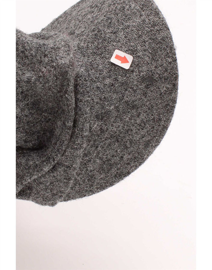 Boné masculino Barbour liso grande lã cinza clássico