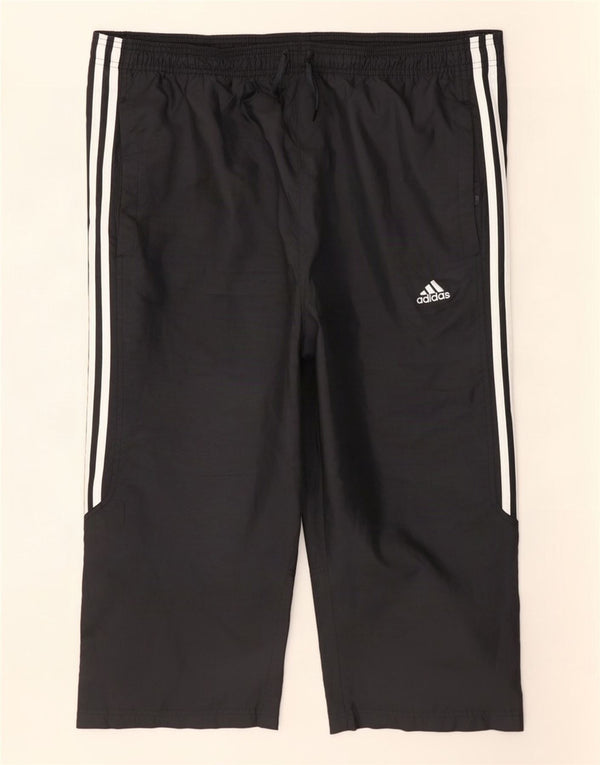 Adidas Mens Bermuda Sport Shorts XL Preto Poliéster