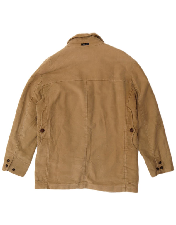 Saks Club Mens Jaqueta Blazer de 3 Botões IT 48 Médio Bege