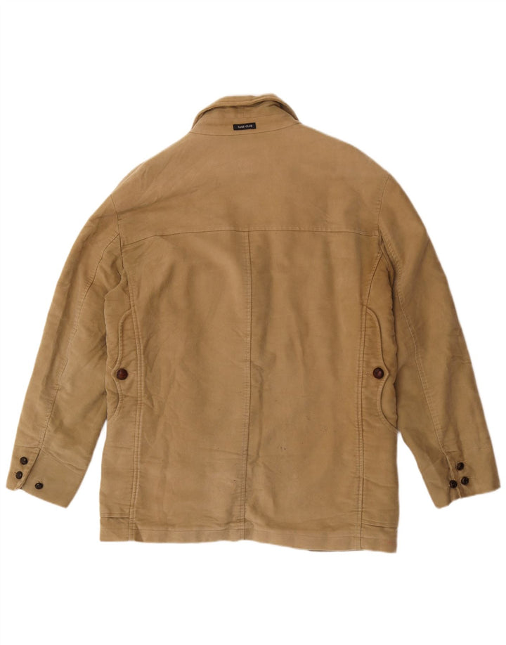 Saks Club Mens Jaqueta Blazer de 3 Botões IT 48 Médio Bege