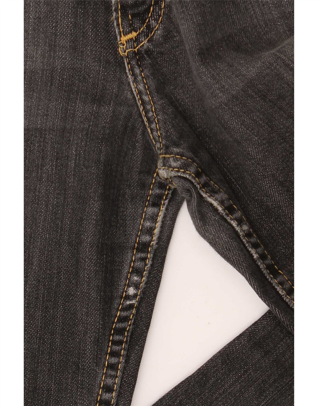 Lee Womens Desoto Bootcut Jeans W32 L33 Cinza Algodão