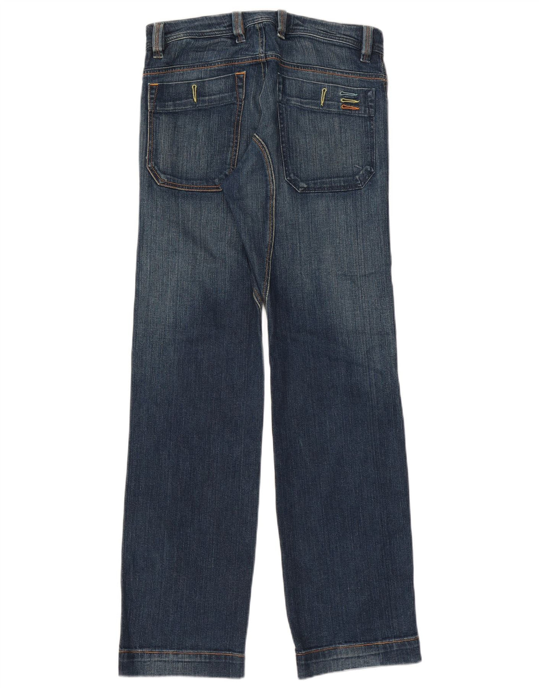 Jeans retos masculinos Diesel W30 L33 algodão azul