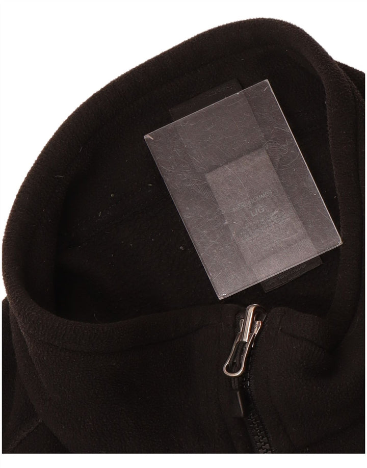 Jaqueta masculina The North Face Liner Fleece UK 40 grande poliéster preto
