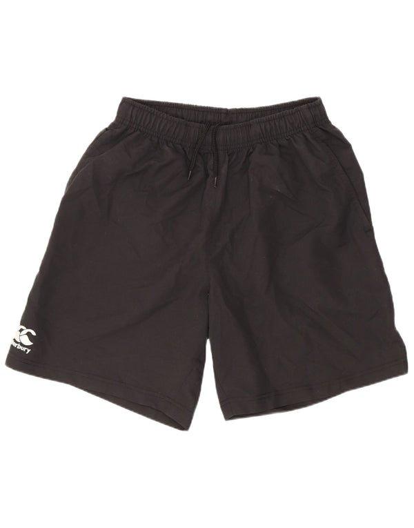 Canterbury Mens Sport Shorts Pequeno Poliéster Preto
