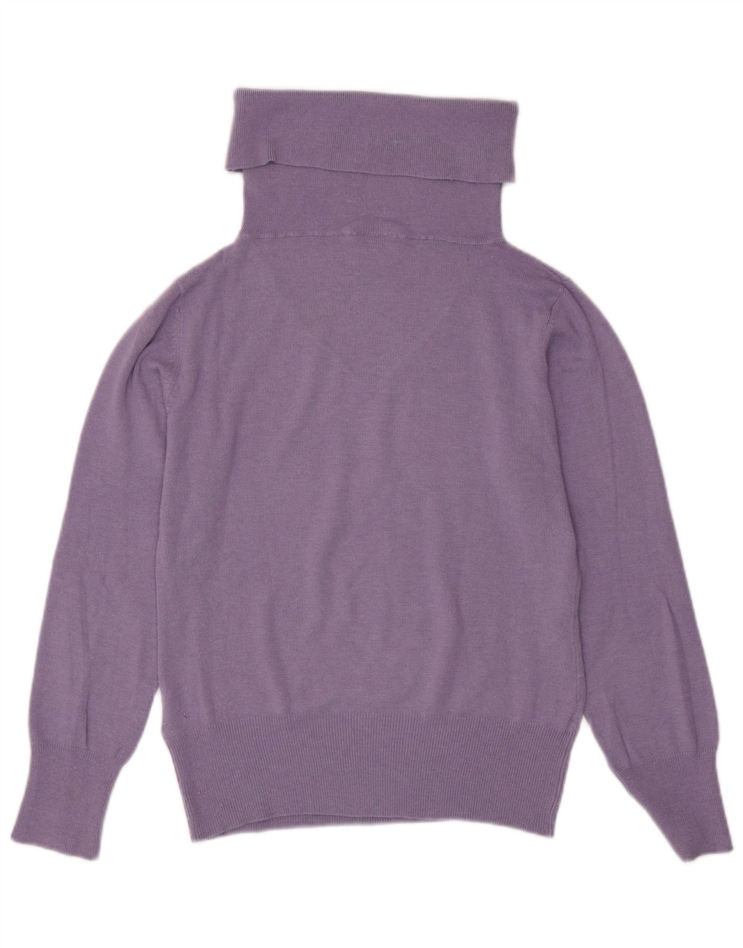 Suéter feminino ELLESSE com gola redonda IT 46 grande roxo modal
