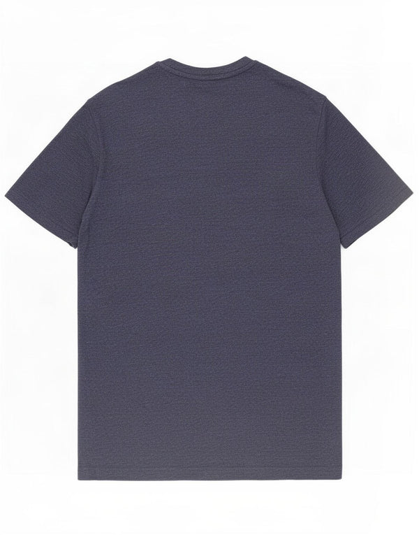Camiseta masculina regular Champion pequena algodão azul marinho