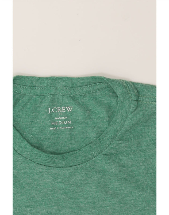 J. CREW Mens T-Shirt Top Medium Green Cotton Vintage J. Crew and Second-Hand J. Crew from Messina Hembry 