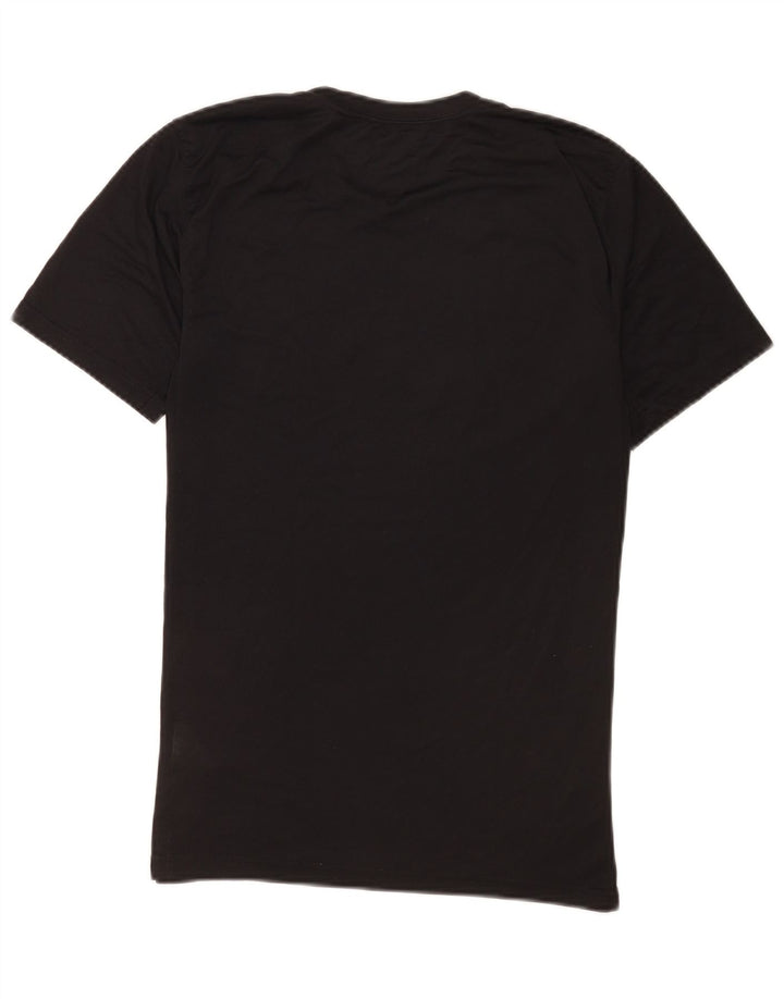 Camiseta Nike Masculina Dri Fit Graphic Top Pequeno Poliéster Preto