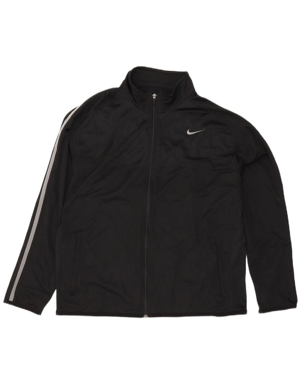 Nike Mens Treino Top Jaqueta 2XL Poliéster Preto
