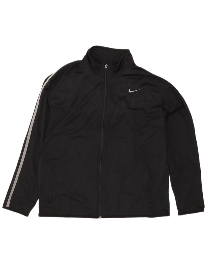 Nike Mens Treino Top Jaqueta 2XL Poliéster Preto