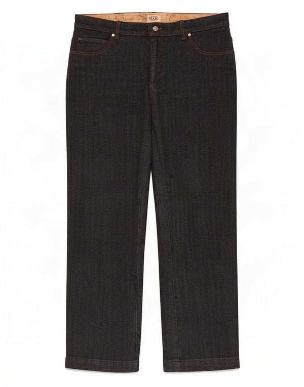 ALVIERO MARTINI Calça jeans reta masculina W31 L29 algodão azul marinho