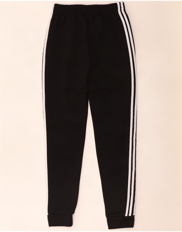 Adidas Mens Treino Calças Joggers Pequeno Poliéster Preto