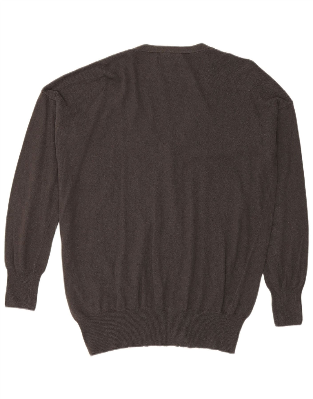 Suéter cardigã masculino Trussardi XL cinza viscose
