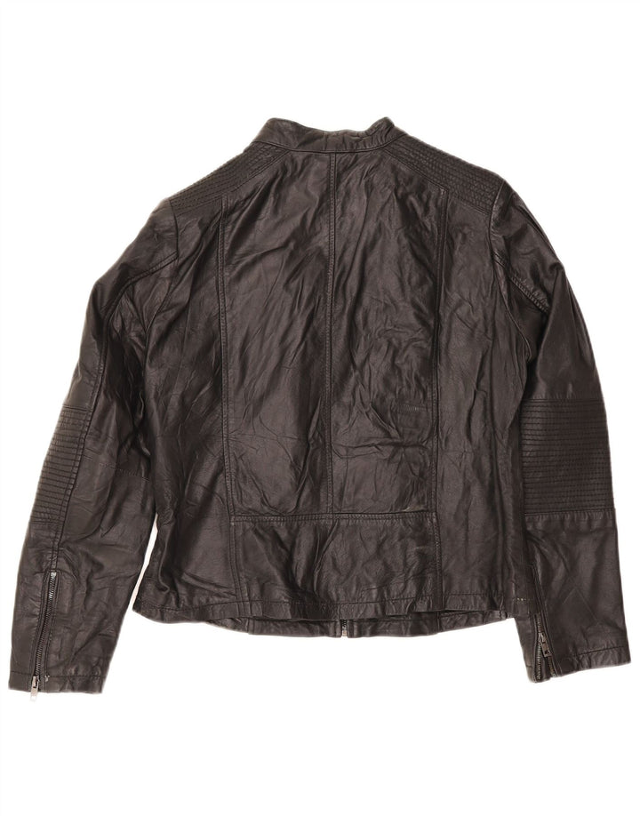 Jaqueta de couro feminina Conbipel IT 48 XL preta
