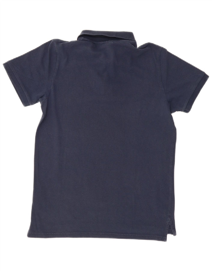 Camisa polo masculina Maui and Sons algodão azul marinho médio