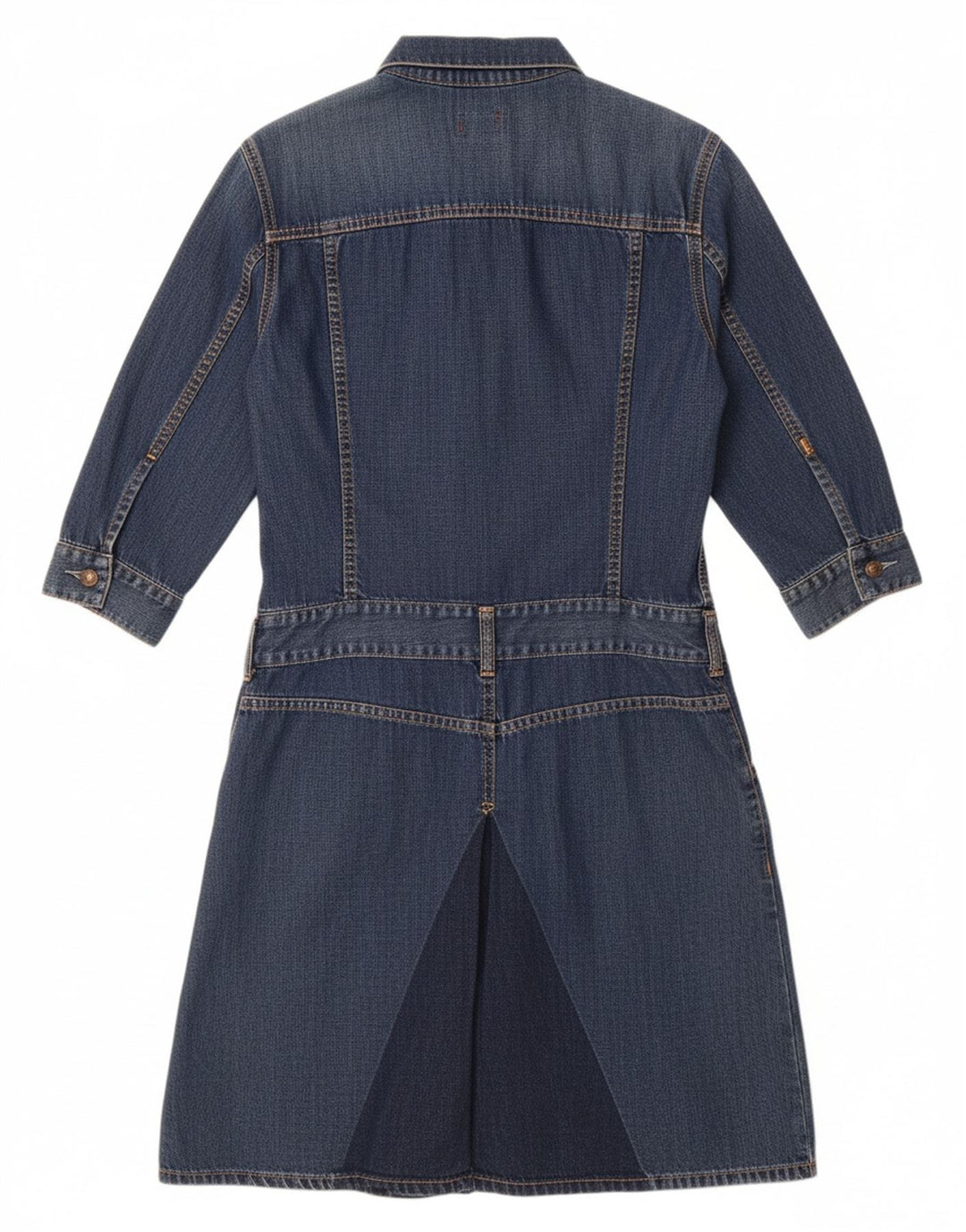 Vestido jeans pulôver manga 3/4 para meninas LEVI'S 11-12 anos azul médio