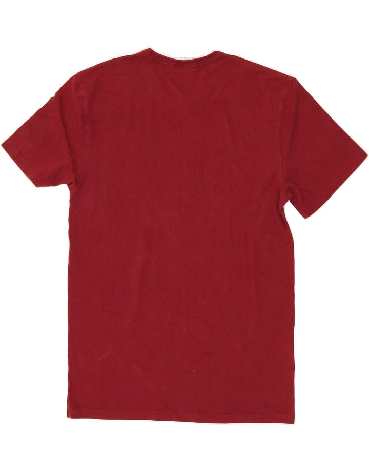 CHAMPION Mens T-Shirt Top Small Burgundy Cotton Vintage Champion and Second-Hand Champion from Messina Hembry 