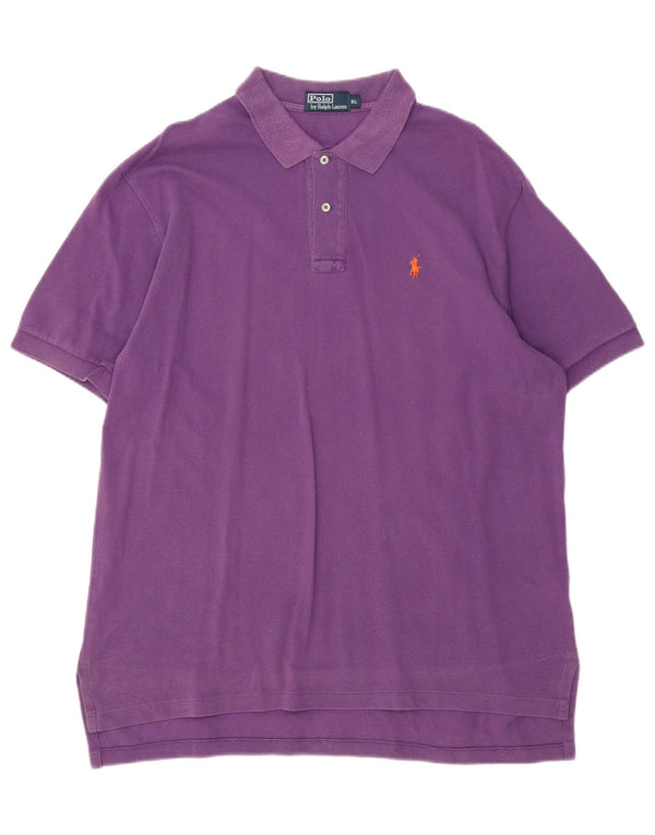 POLO RALPH LAUREN Camisa polo masculina XL algodão roxo