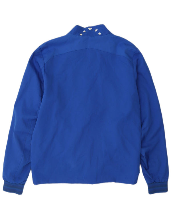 Umbro Mens Rangers Graphic Tracksuit Top Jaqueta Poliéster Azul Médio