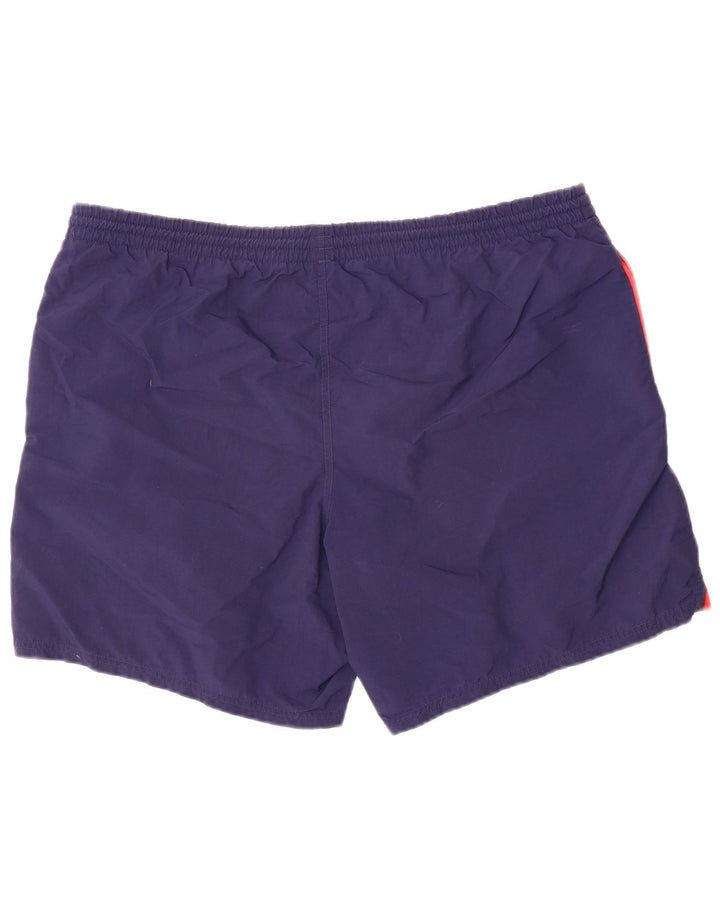 Shorts esportivos masculinos Fila XL azul marinho