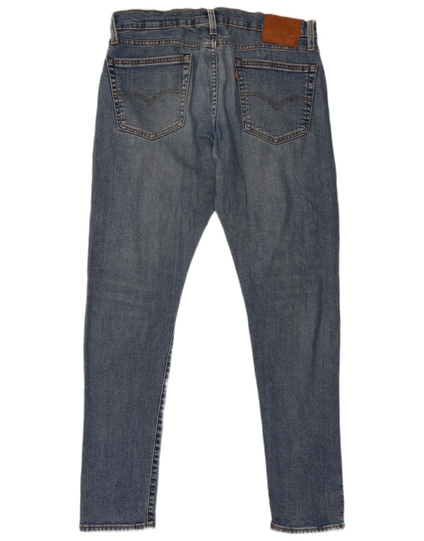 Levi's Masculino 519 Skinny Jeans W33 L32 Azul Algodão