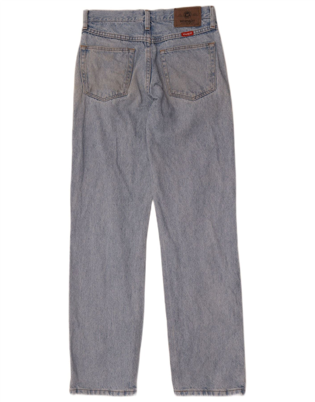 Jeans Wrangler feminino reto W30 L32 algodão azul