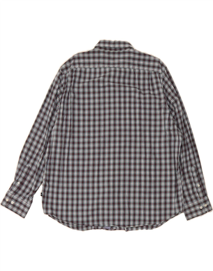 NAUTICA Mens Shirt 2XL Green Check Cotton Vintage Nautica and Second-Hand Nautica from Messina Hembry 