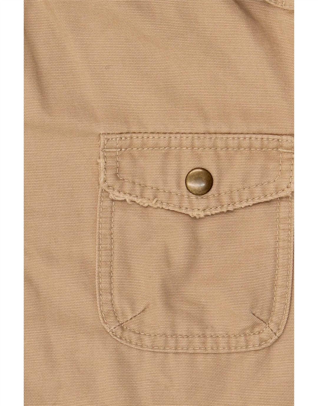 Jaqueta parka feminina com capuz grande Marks & Spencer Reino Unido 10 pequena bege