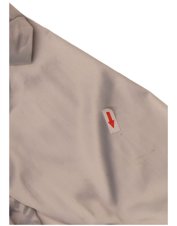Blusa feminina Naracamicie UK 12 médio prata poliéster