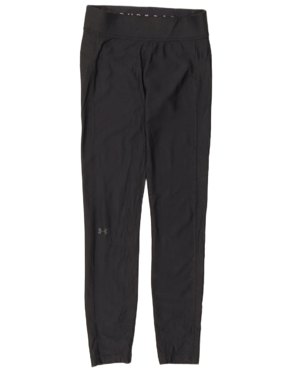 Leggings Under Armour Feminino UK 12 Médio Preto
