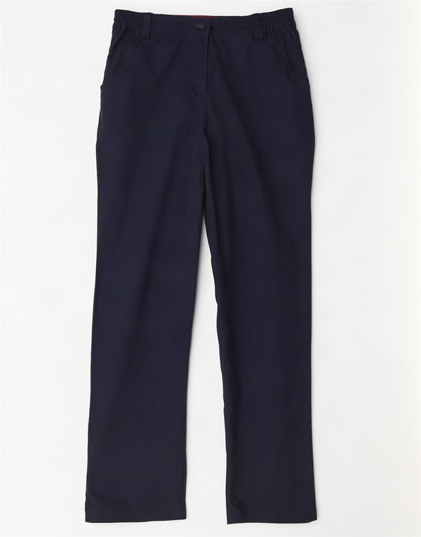 Calça Chino Feminina Mountain Warehouse UK 12 Médio W32 L31 Azul Marinho