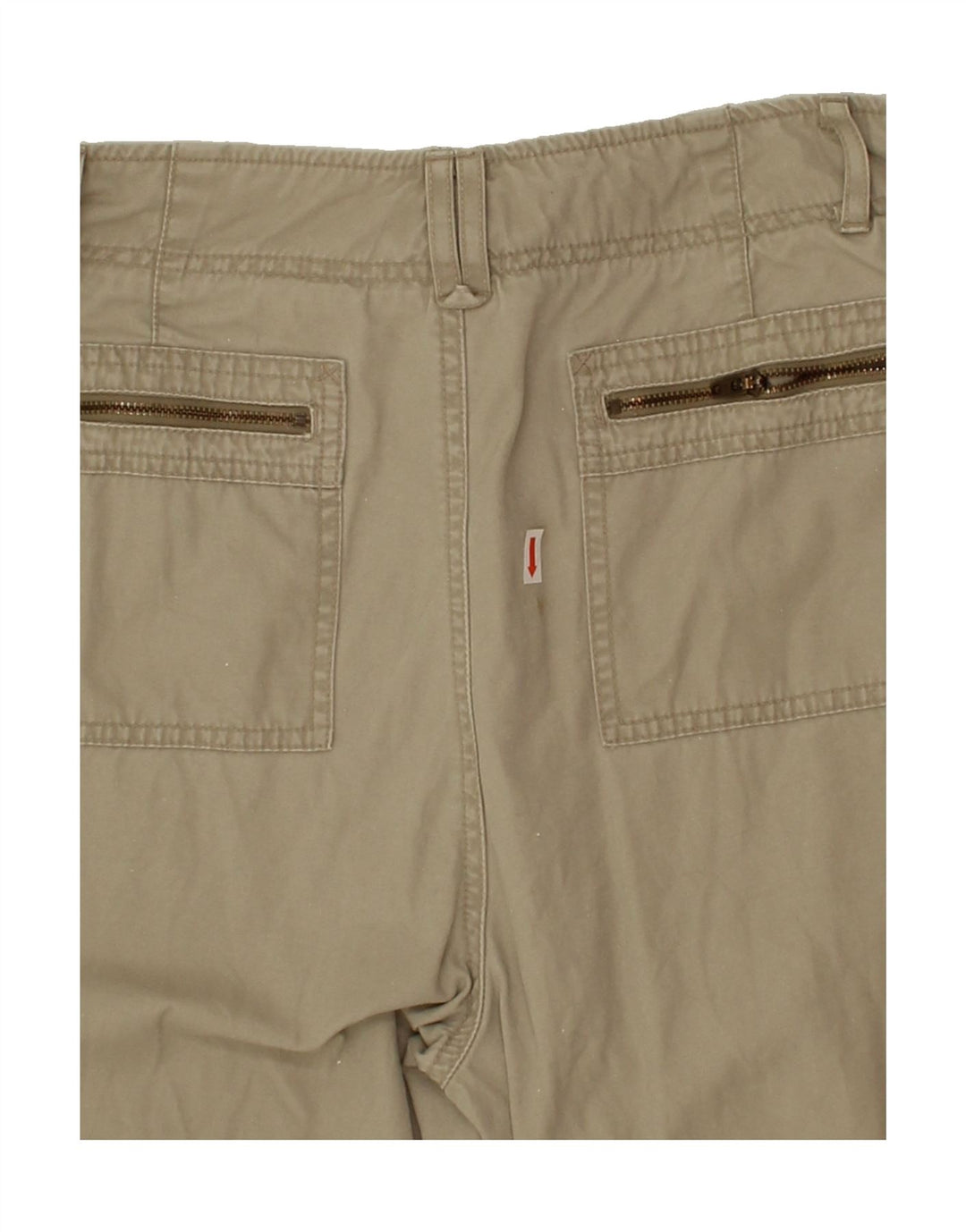 EDDIE BAUER Womens Straight Cargo Trousers US 12 Large W30 L29 Grey Cotton Vintage Eddie Bauer and Second-Hand Eddie Bauer from Messina Hembry 