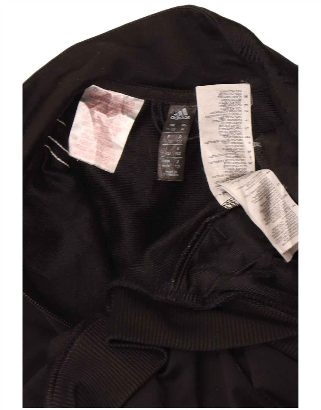 Casaco de treino Adidas Boys 11-12 anos preto poliéster