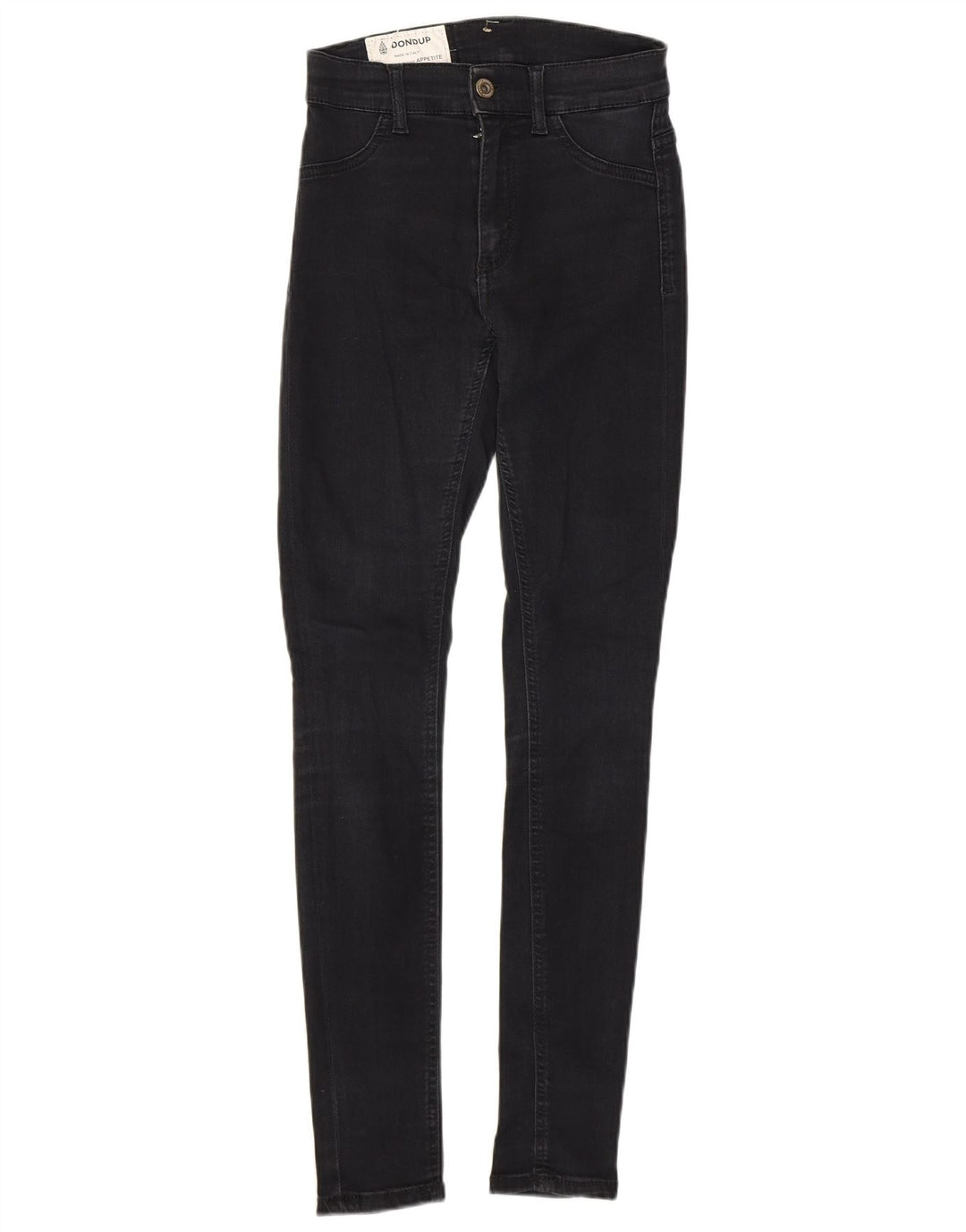 Dondup Jeans Skinny Feminino W25 L27 Algodão Cinza