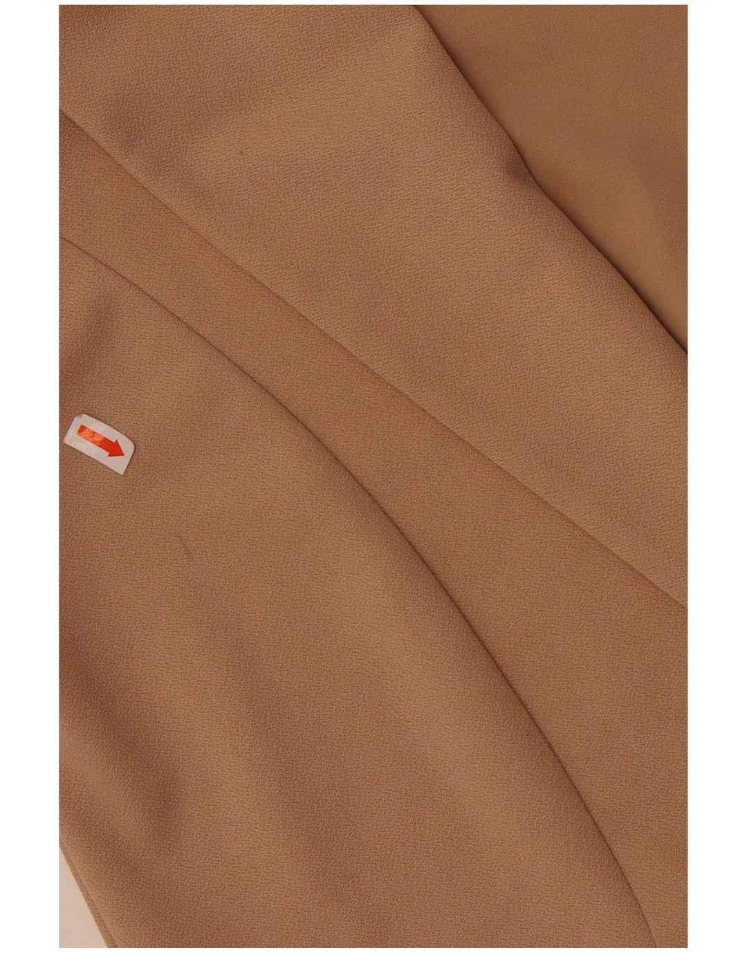 Quiz Jaqueta blazer feminina manga 3/4 aberta Reino Unido 12 poliéster bege médio