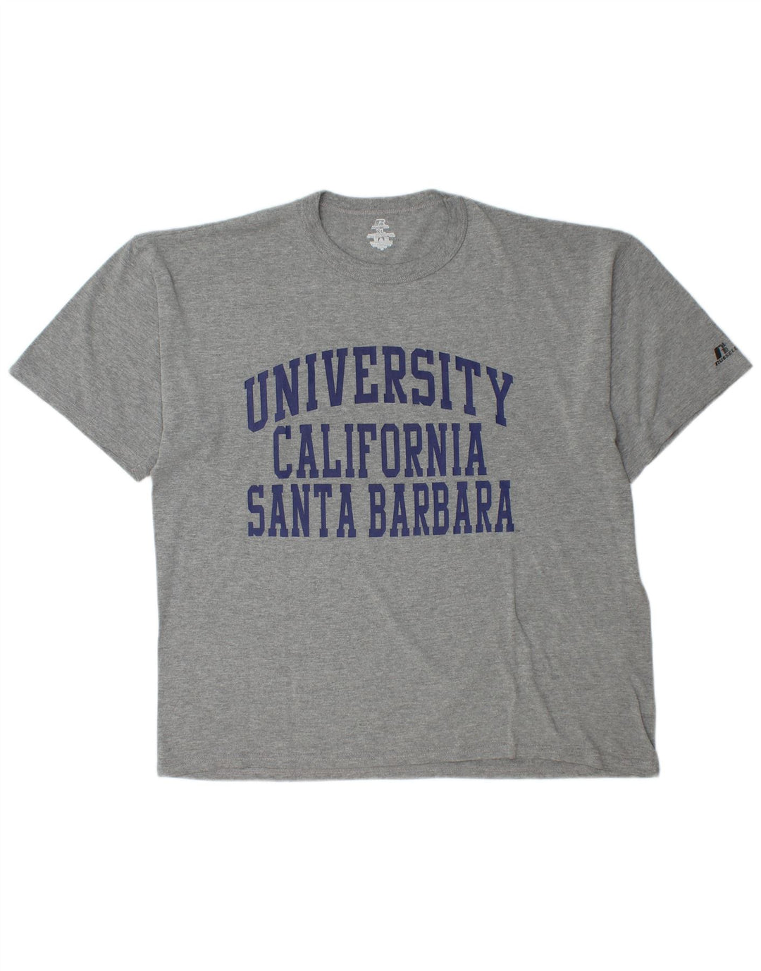 Camiseta gráfica masculina RUSSELL ATLÉTICO XL algodão cinza