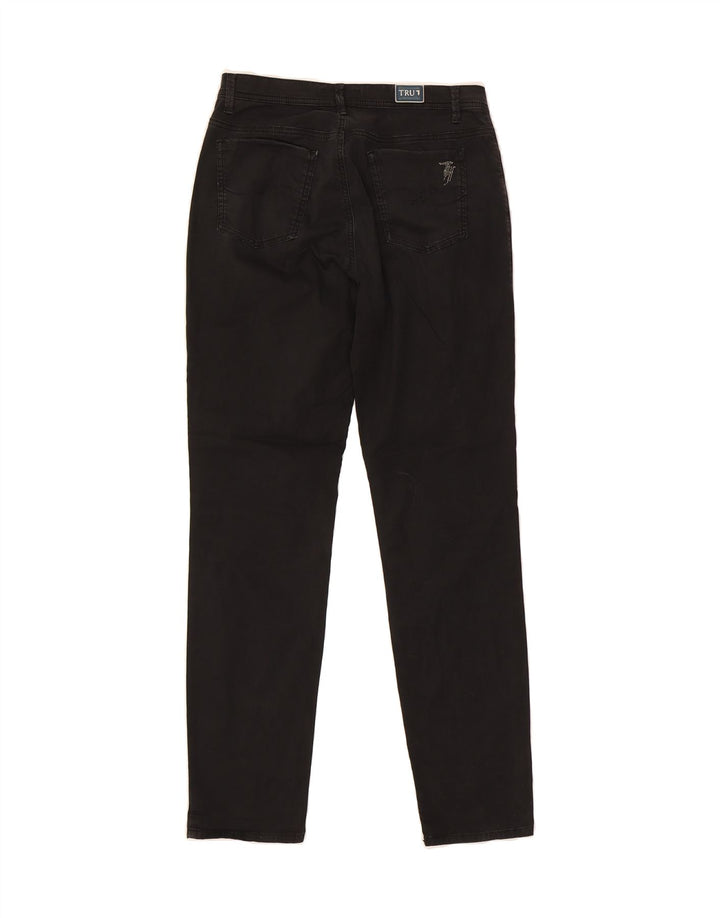 TRUSSARDI Womens Slim Jeans W29 L30 Black Cotton Vintage Trussardi and Second-Hand Trussardi from Messina Hembry 