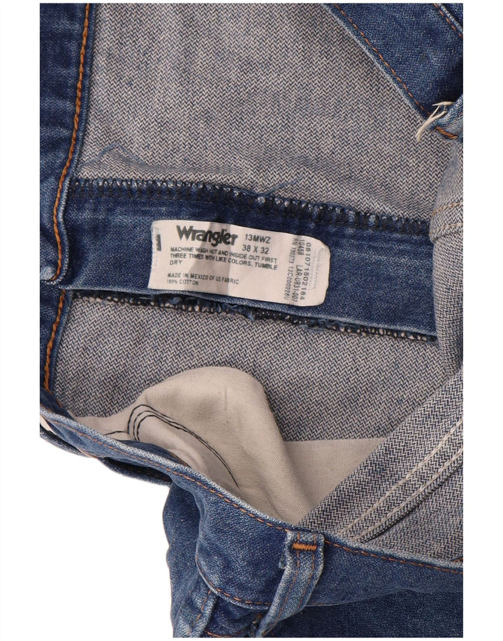 Shorts jeans masculino WRANGLER W38 XL algodão azul
