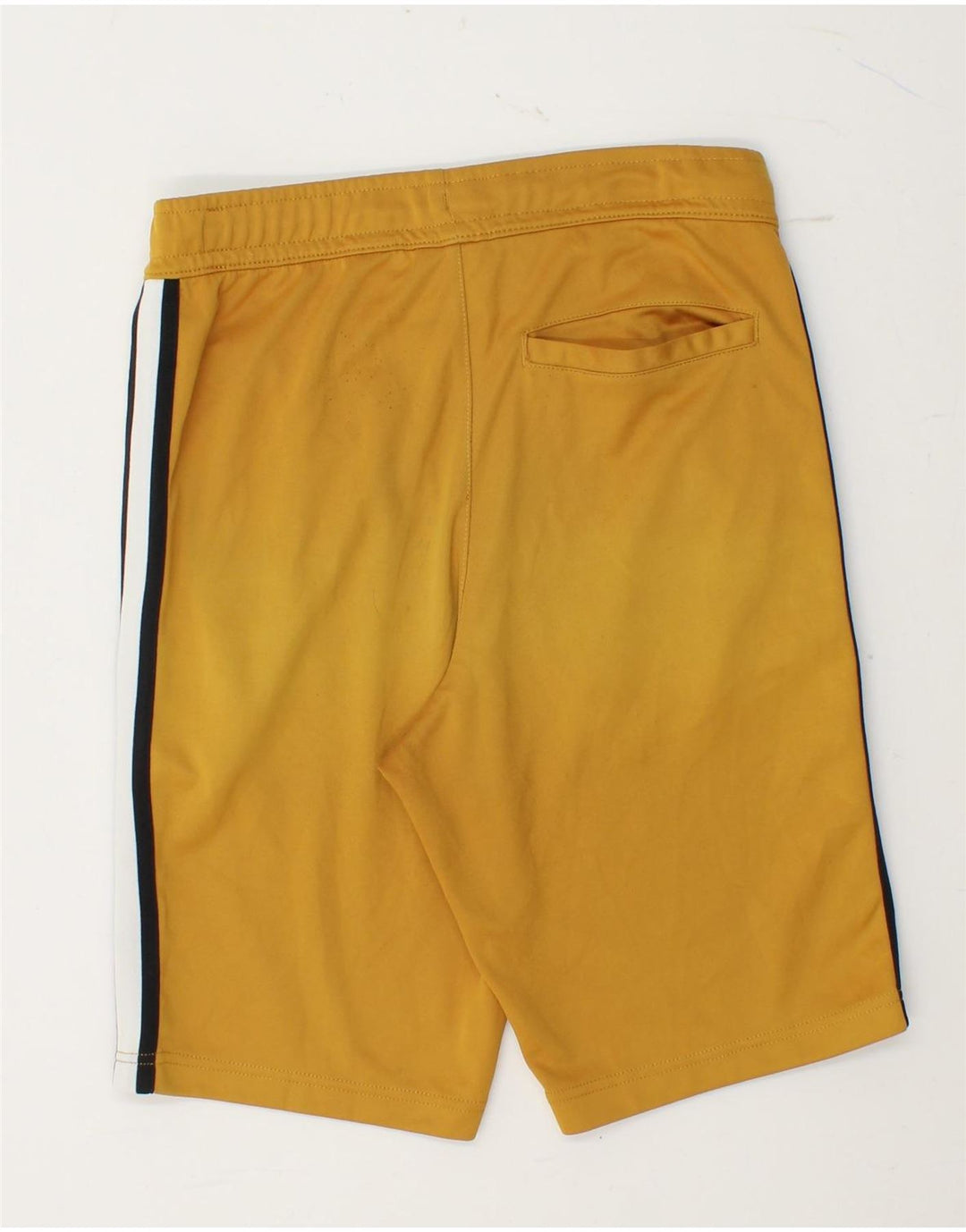 Shorts esportivos masculinos NIKE pequenos amarelos