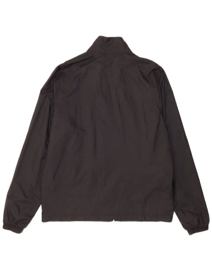 Jaqueta de chuva masculina Nike UK 40 grande nylon preto