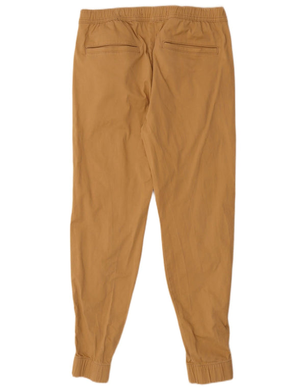 Hollister Mens Joggers Chino Calças Pequenas W29 L28 Algodão Bege