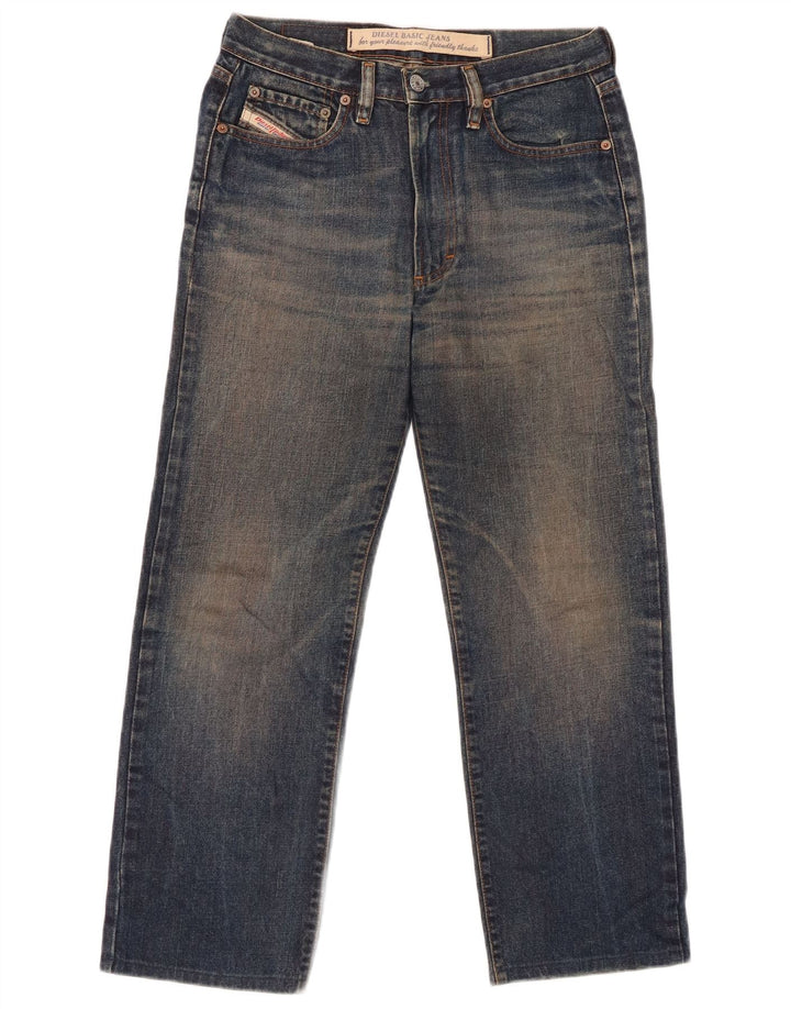 Jeans recortados masculino DIESEL W28 L25 algodão azul