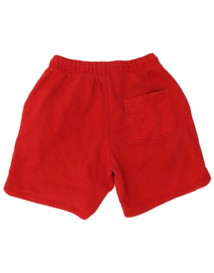 Nike Mens Sport Shorts Pequeno Algodão Vermelho