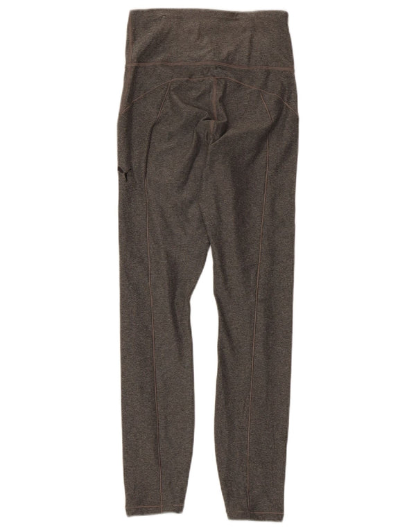Leggings Puma Mulher UK 4 XS Cinza Flecked
