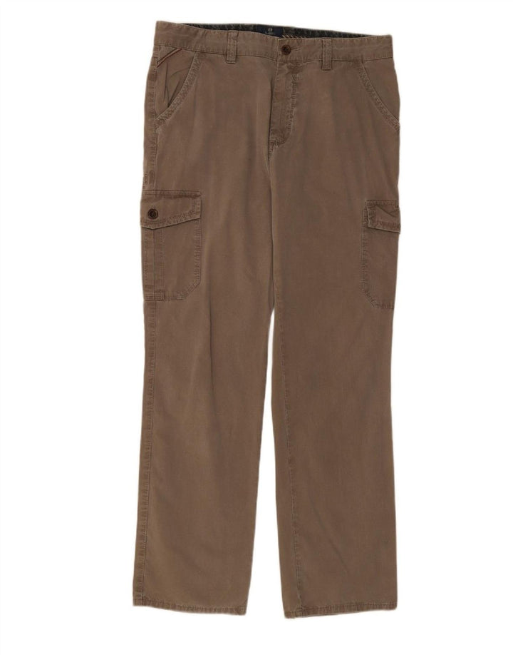 Calça cargo reta masculina BUGATTI W34 L31 marrom