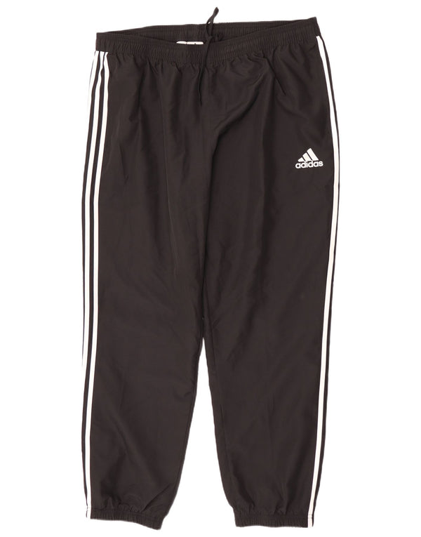 Calça de treino masculina Adidas Joggers 2XL poliéster preto