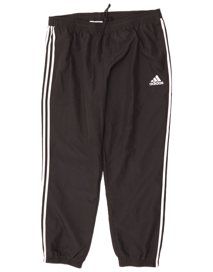 Calça de treino masculina Adidas Joggers 2XL poliéster preto